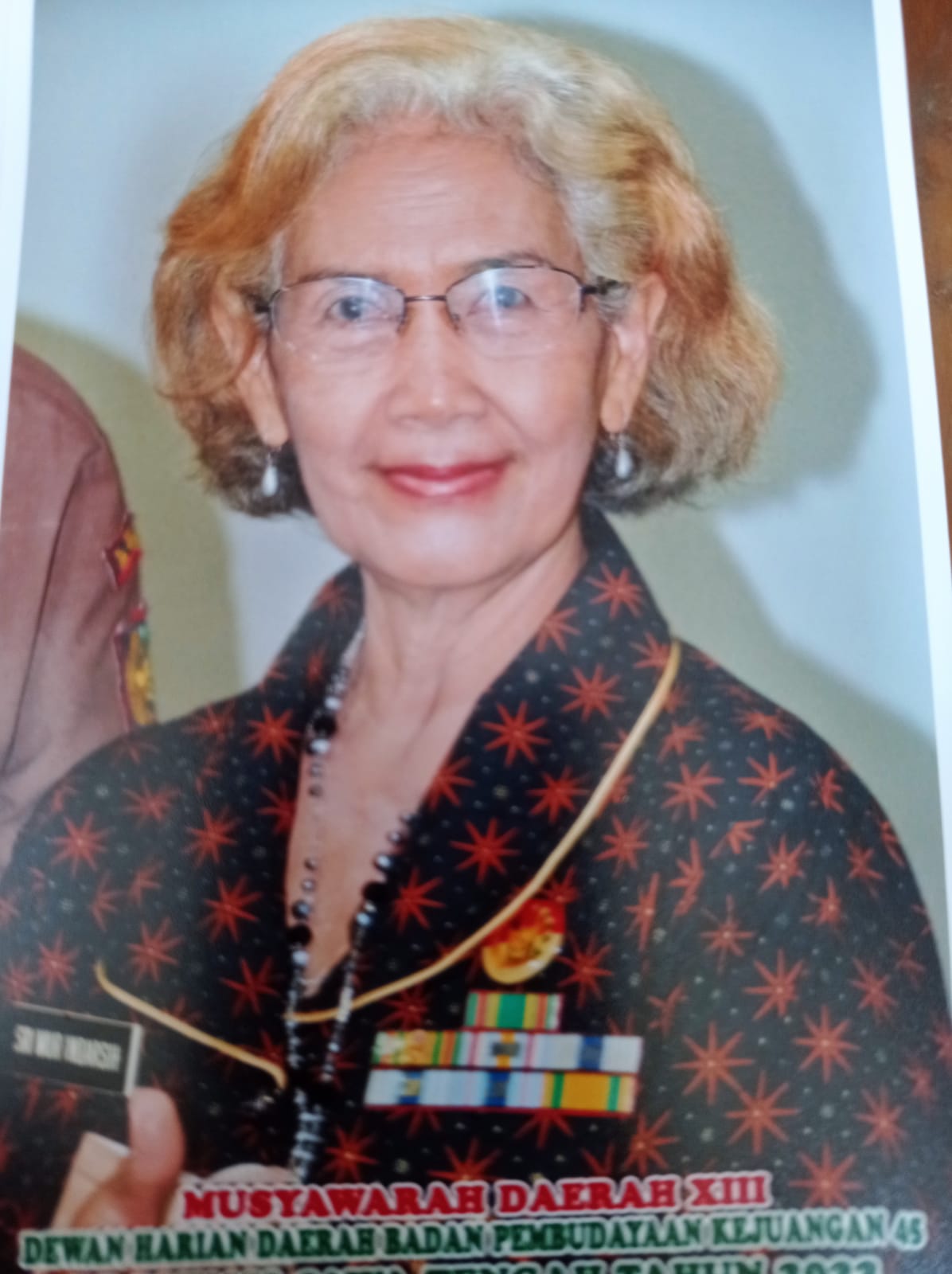 Kol. TNI AD (Purn) Sri Wur Indarsih, S.Pd