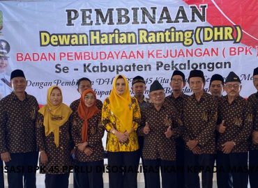 Organisasi BPK 45 Perlu Disosialisasikan Kepada Masyarakat